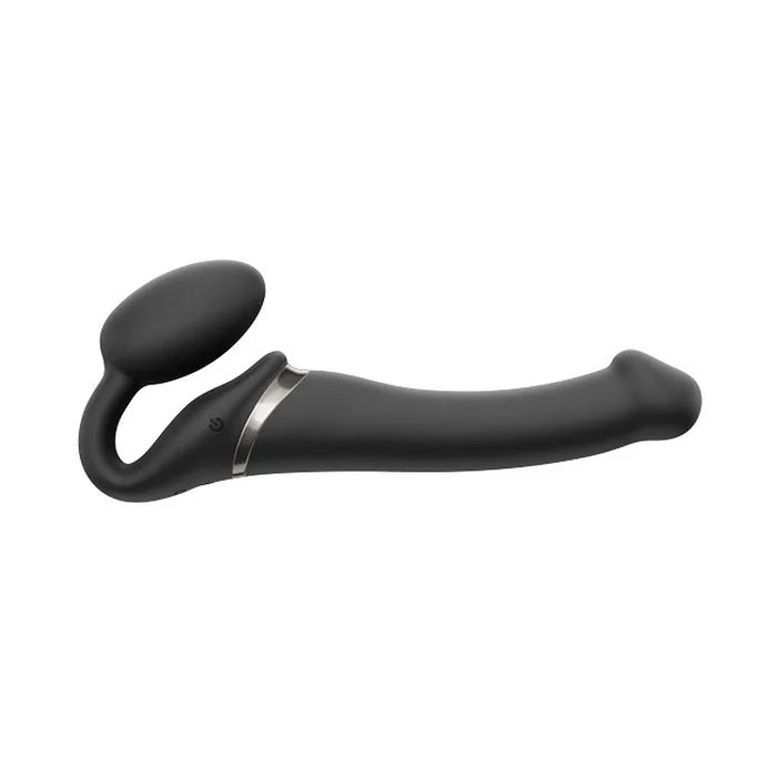 Vibrierender Strapless-Dildo Von Strap-on-me, Schwarz