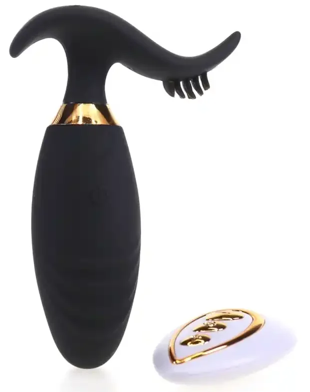 Vibro-Ei Wavy Sex 8.5 x 3cm Schwarz