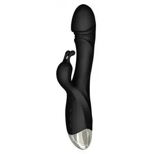 Vibro Rabbit Romeo 21 x 3,5 cm Pink oder Schwarz