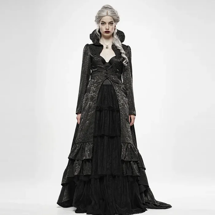 Victorian Gothic Brokat-Mantel