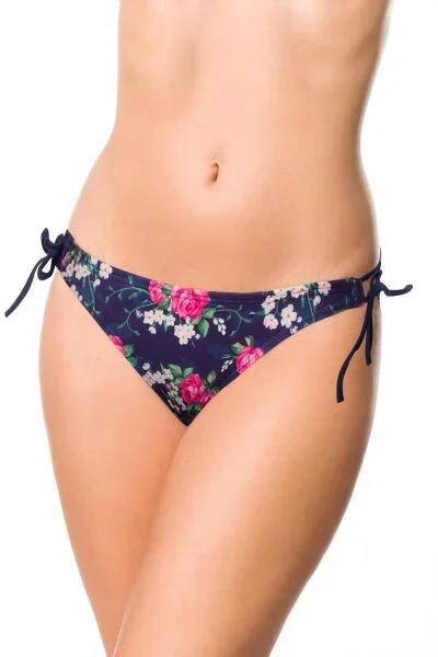 Vintage Badeslip mit Blumenmuster