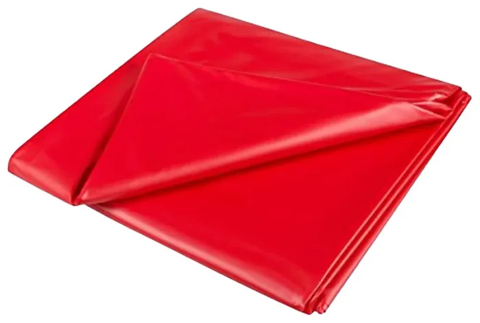 Vinyl-Unterlage Uro 180×220 cm rot