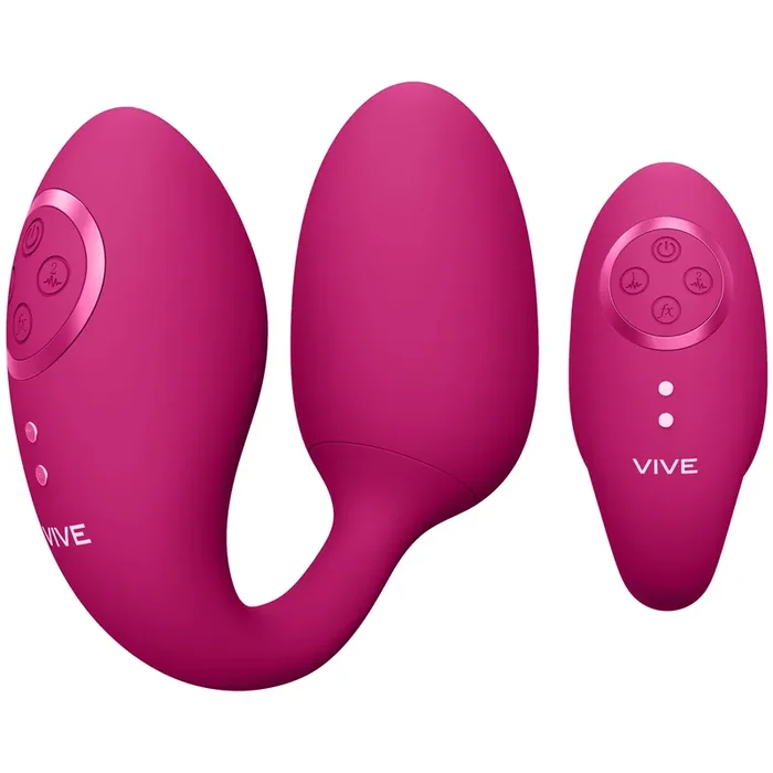 Vive Aika Double-Action Impulswellen- und Vibrierendes Liebesei