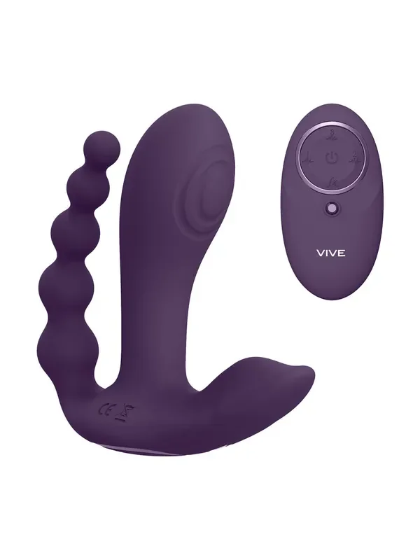 Vive Kata Triple-Vibrator, lila