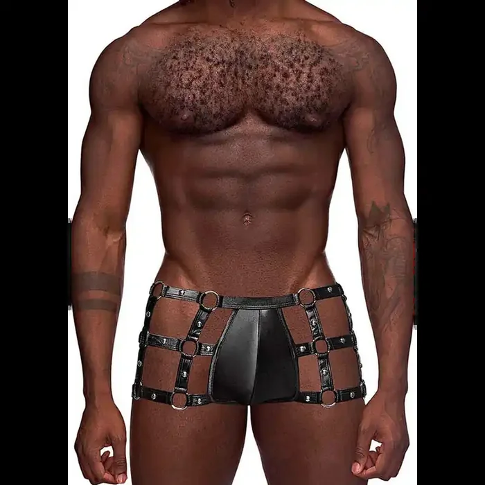 Vulcan – Cut Out Cage Short – S/M – Black
