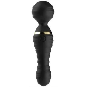Wand Free Magic – 19,5 cm, Kopf 51 mm, Schwarz