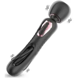 Wand mit Taping Vibratap 11 x 3,2 cm – Schwarz