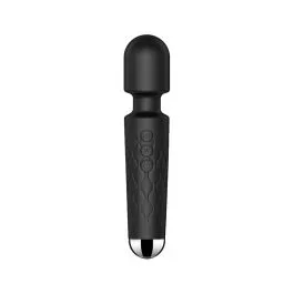 Wand Vibrator Beautylit 20 cm Kopf 4,2 cm – Schwarz