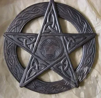 Wandrelief Pentagramm groß