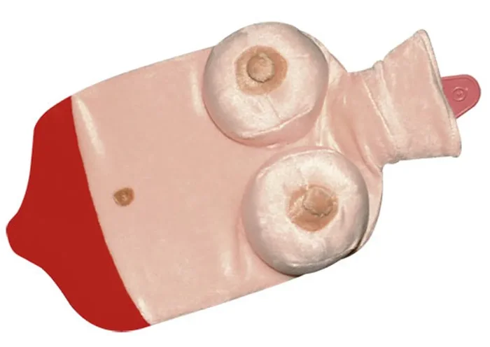 Wärmflasche mit Brüsten