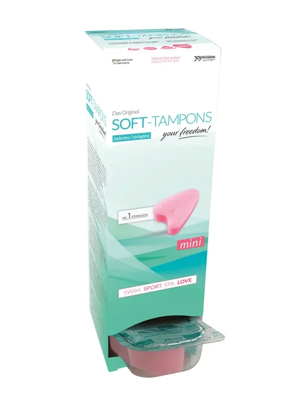 Weiche Tampons Mini, Box mit 10 Stück