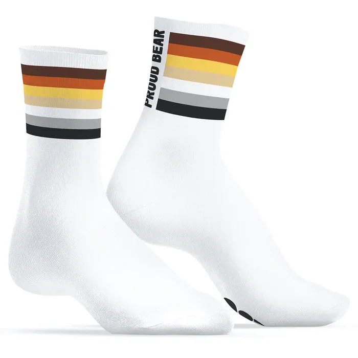 Weiße Socken Proud Bear SneakXX
