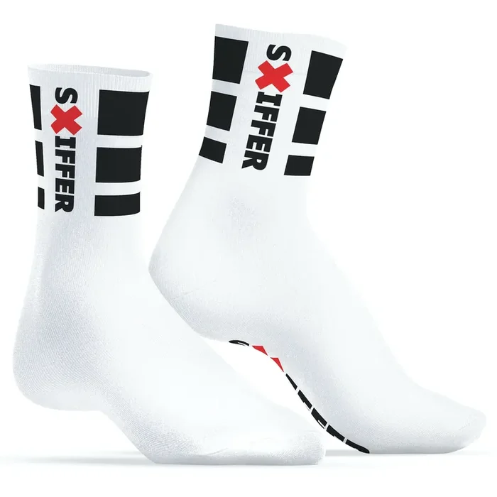 Weiße Socken Sniffer SneakXX