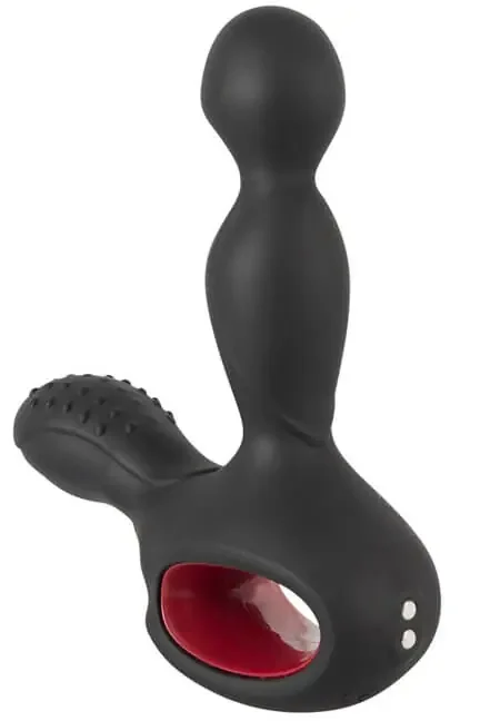 Wiederaufladbarer Prostata Plug mit Wärmefunktion, Rotation und Vibration!