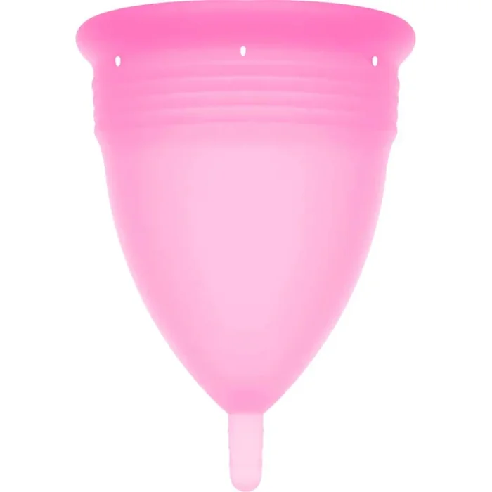 Wiederverwendbare Menstruationstasse aus Silikon