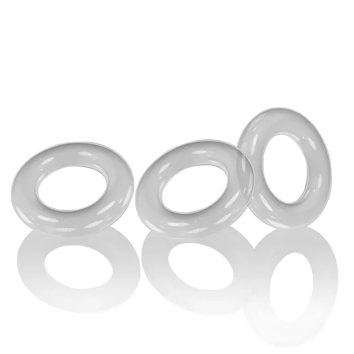 Willy Rings – 3-pack Stretchy Cockrings – Clear