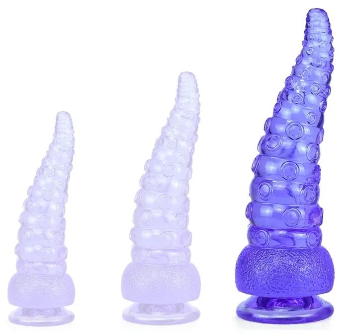 Winkle Dildo L 20 x 7cm Violett