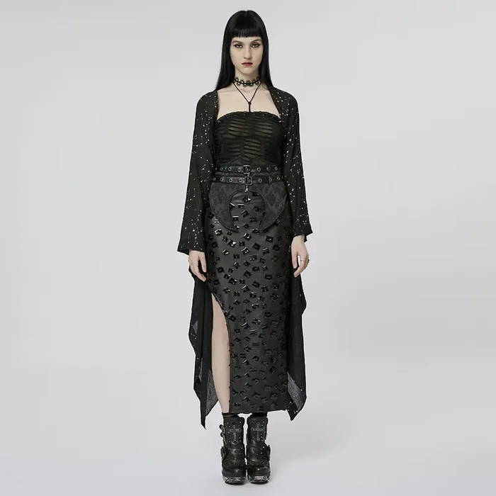 Witchy Cardigan mit Sternenmuster