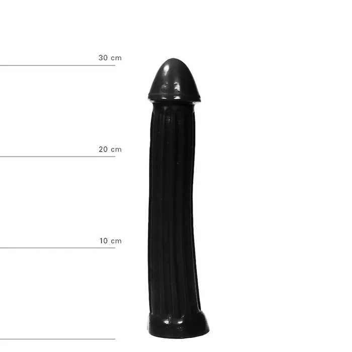 XXL Dildo 31,5 cm – Schwarz