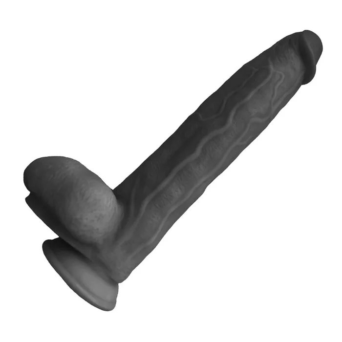 XXXL Riesendildo „Bronco“ mit Saugnapf Schwarz 45 cm