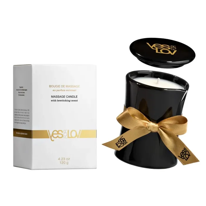 YESforLOV – Massagekerze mit betörendem Duft 120g