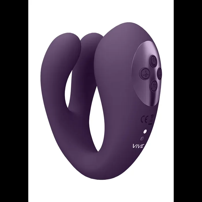 Yoko – Triple Action Vibrator Dual Prongs with Clitoral Pulse Wave