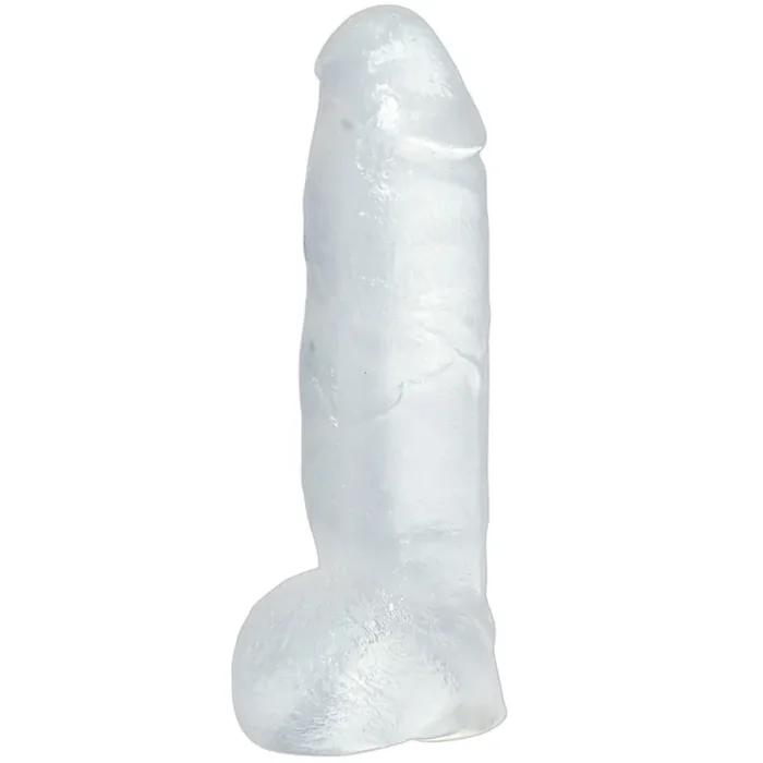 You2Toys Crystal Clear Großer Gelee-Dildo 21,5 cm