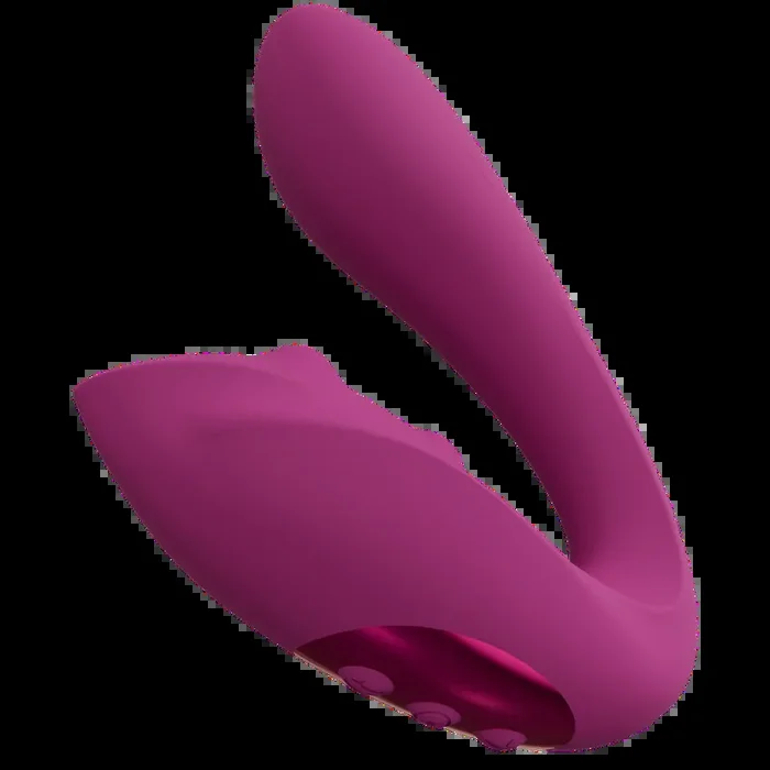 Yuki – Dual Motor G-Spot Vibrator with Massaging Beads – Pink