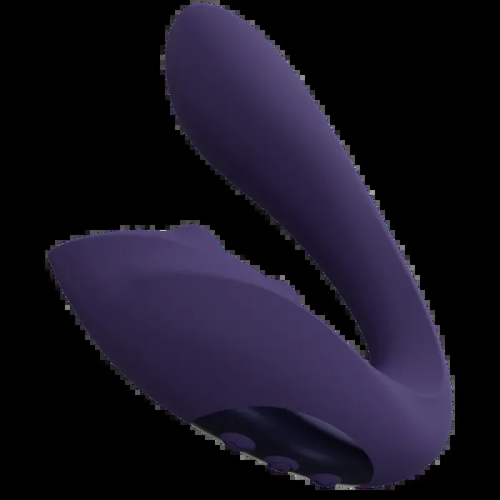 Yuki – Dual Motor G-Spot Vibrator with Massaging Beads – Purple