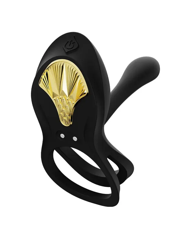 Zalo Bayek RC Cockring Vibrator, schwarz