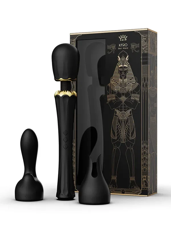 Zalo Kyro Wand-Vibrator, obsidian