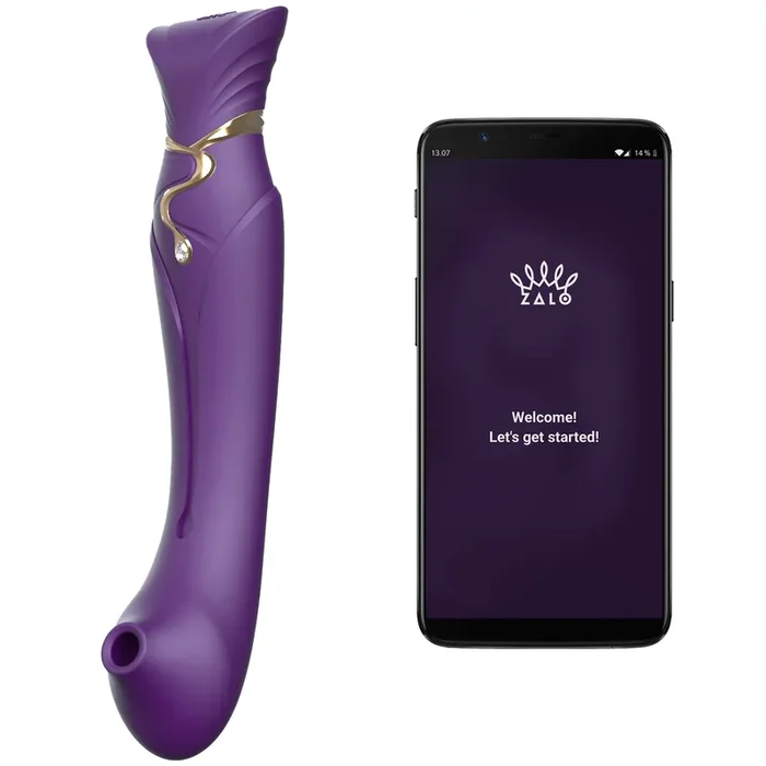 Zalo Queen Pulsewave 2-in-1 App-gesteuerter Vibrator