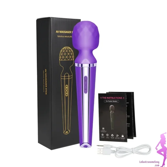 Zauberstab Klitoris Stimulator – USB wiederaufladbar Design – wasserdicht