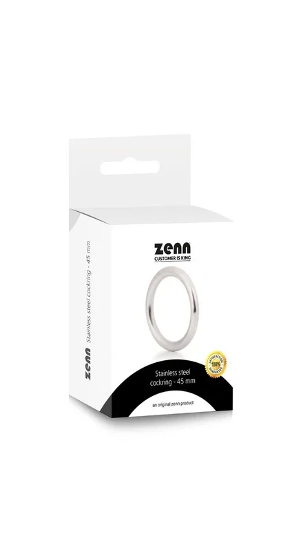 Zenn Stainless steel cockring – Ø 45 mm