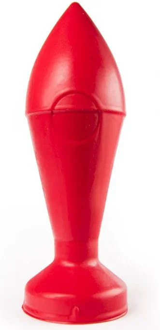 Zizi Glide Plug 18 x 6 cm Rot