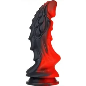 Zomay Dragon Dildo 18 x 6cm Schwarz-Rot
